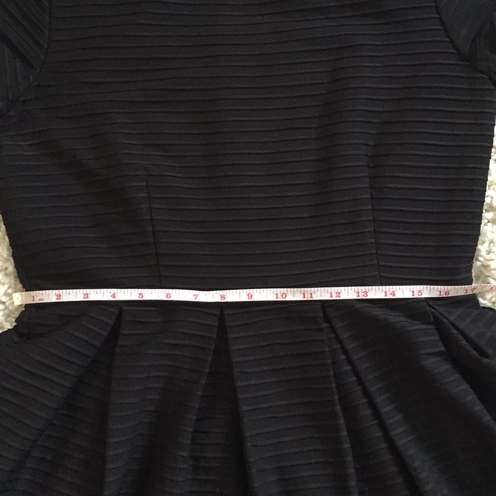 Taylor Black Fit and Flare Dress - Picture 5 of 8